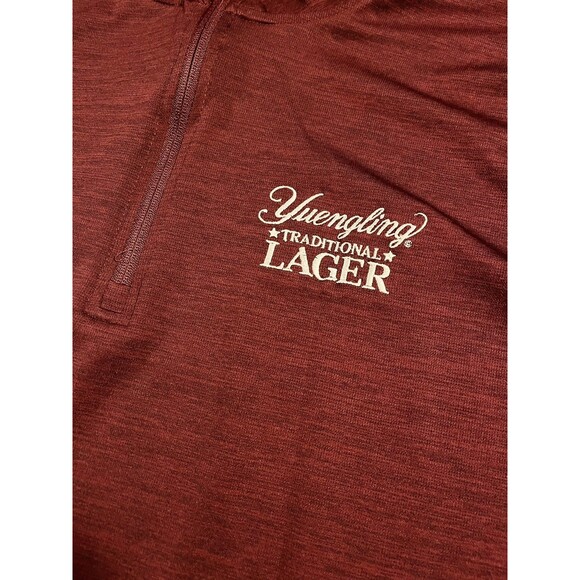 Yuengling Traditional Lager 1/4 Zip Pullover Shirt 2XL Beer Brewery Pottsville - Picture 1 of 7